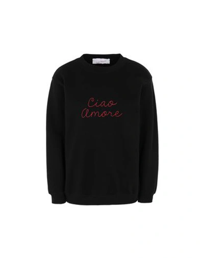 Shop Giada Benincasa Sweatshirts In Black