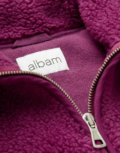 Shop Albam Sweatshirt In Garnet