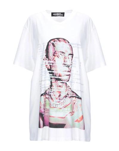 Shop Jeremy Scott T-shirts In White