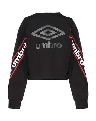 Shop Umbro Sweatshirts In Black