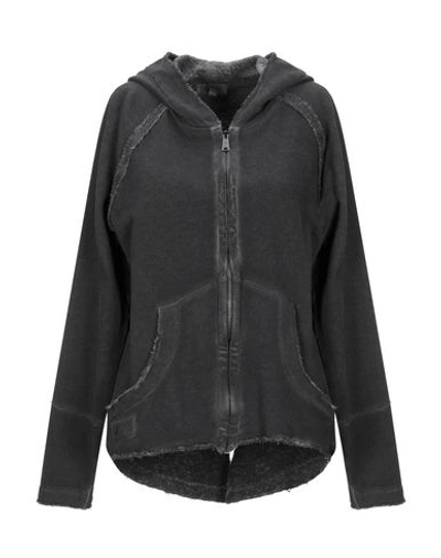 Crossley Hooded Sweatshirt In Dark Brown