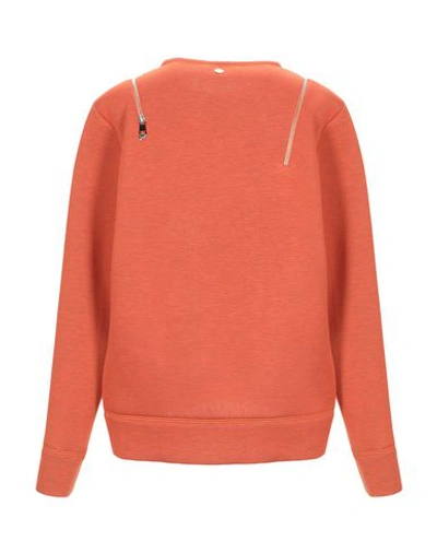 Shop Versace Sweatshirt In Orange