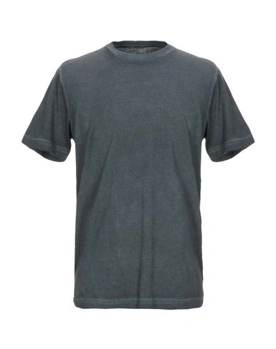 Shop Crossley Man T-shirt Lead Size Xs Cotton In Grey