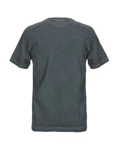 Shop Crossley Man T-shirt Lead Size Xs Cotton In Grey