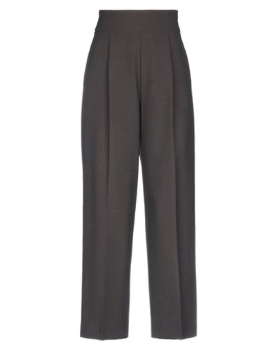 Shop Argonne Casual Pants In Dark Brown