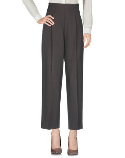 Shop Argonne Casual Pants In Dark Brown