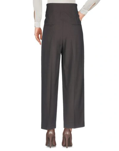 Shop Argonne Casual Pants In Dark Brown