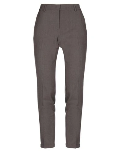 Shop Argonne Casual Pants In Dark Brown