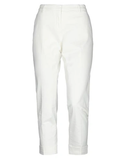 Shop Argonne Casual Pants In Ivory
