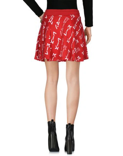 Shop Adidas Originals By Pharrell Williams Mini Skirt In Red