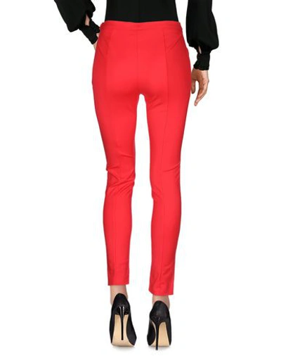 Shop Patrizia Pepe Woman Pants Red Size 4 Cotton, Polyamide, Elastane
