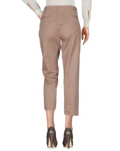 Shop J Brand Cropped Pants In Light Brown
