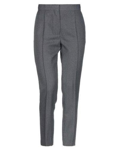 Shop Iro Casual Pants In Steel Grey
