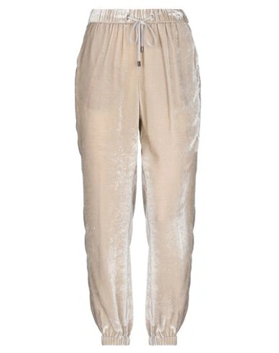 Shop Argonne Casual Pants In Beige