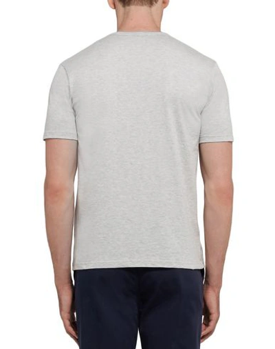 Shop Aloye T-shirts In Light Grey