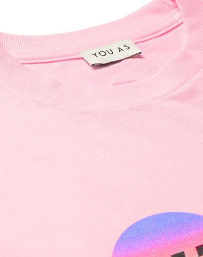 Shop You As T-shirt In Pink