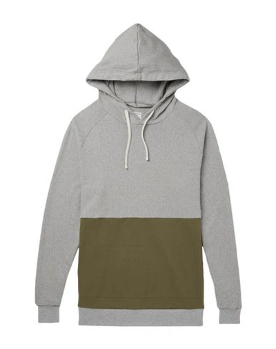 Shop Arpenteur Hooded Sweatshirt In Grey