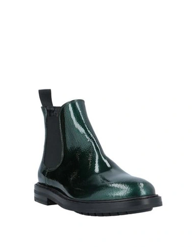 Shop Agl Attilio Giusti Leombruni Ankle Boot In Emerald Green