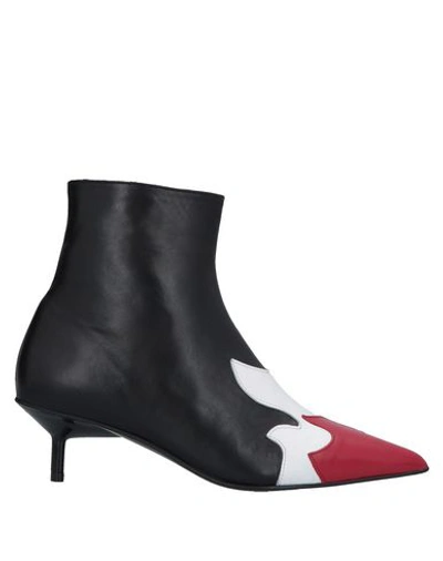 Shop Marques' Almeida Ankle Boots In Black