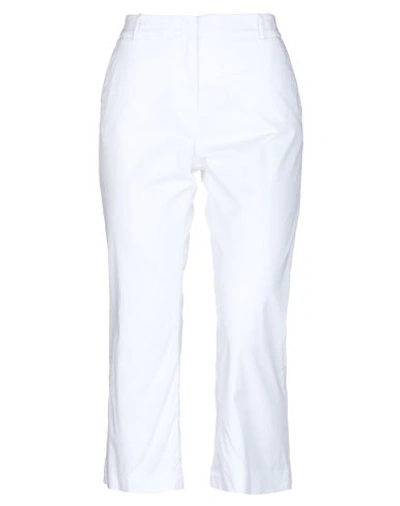 Shop Argonne Cropped Pants & Culottes In White