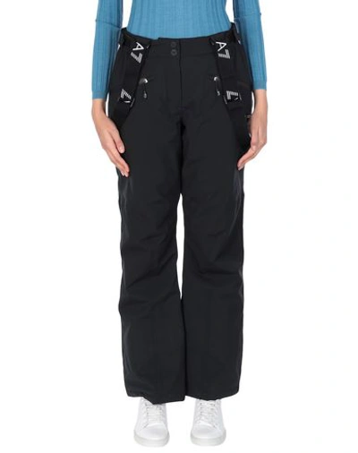 Shop Ea7 Ski Pants In Black