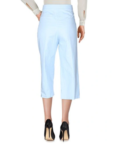 Shop Rochas Casual Pants In Sky Blue