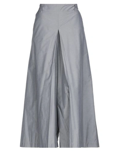 Shop Brunello Cucinelli Maxi Skirts In Grey