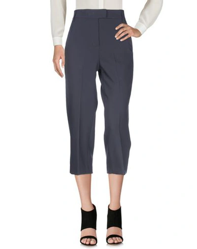Dondup Cropped Pants In Blue