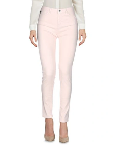 Shop Love Moschino Woman Pants Light Pink Size 30 Cotton, Polyester, Elastane