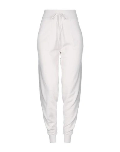 Shop Alexandra Golovanoff Casual Pants In Light Grey
