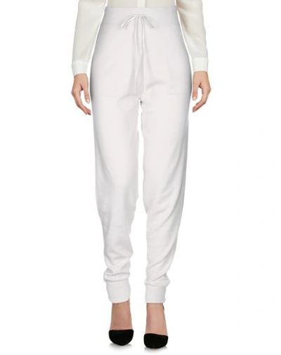 Shop Alexandra Golovanoff Casual Pants In Light Grey