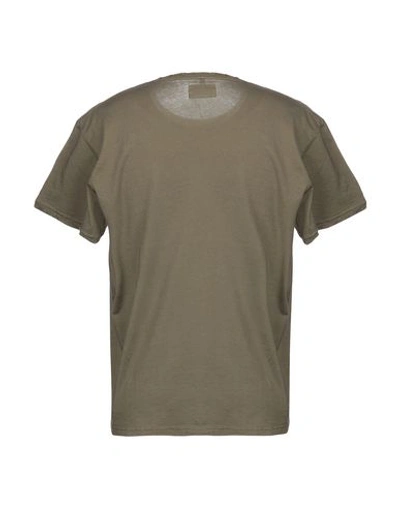 Shop R13 T-shirts In Military Green