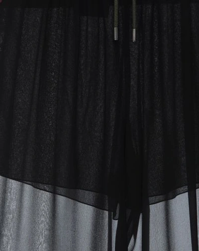 Shop Alberta Ferretti Woman Pants Black Size 8 Silk, Polyamide, Cotton