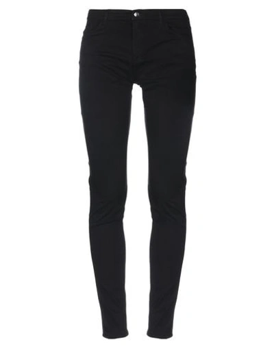 Shop Emporio Armani Pants In Black