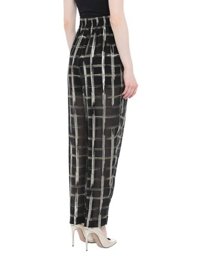 Shop Alberta Ferretti Woman Pants Black Size 6 Silk, Polyester