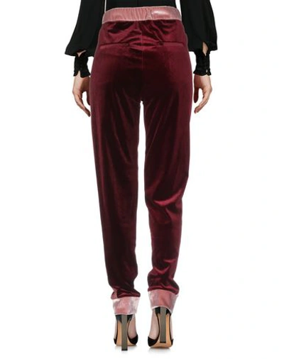 Shop L'edition Casual Pants In Maroon