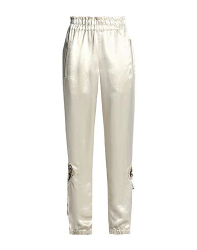 Shop Sonia Rykiel Woman Pants White Size 6 Acetate, Wool, Polyamide, Polyester