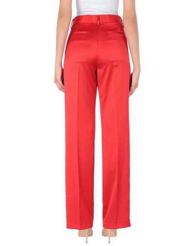 Shop Msgm Woman Pants Red Size 6 Polyester