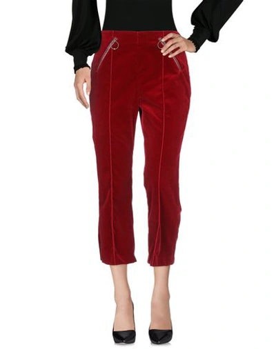 Elisabetta Franchi Pants In Red