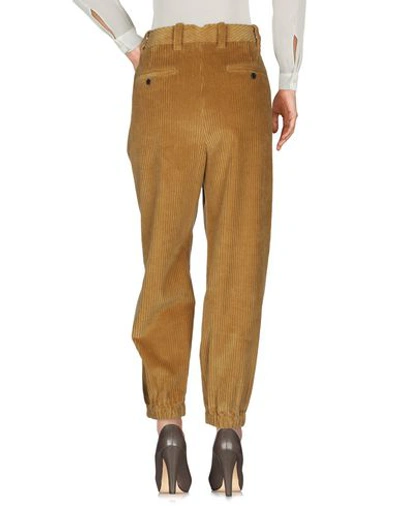 Shop Alexander Wang Casual Pants In Camel