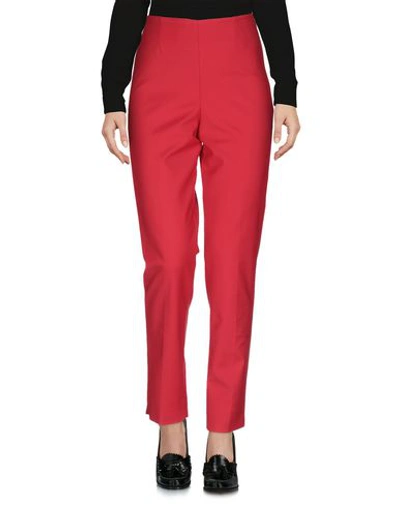 Shop Pt01 Pt Torino Woman Pants Red Size 6 Cotton, Polyamide, Elastane