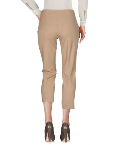 Shop Piazza Sempione Casual Pants In Sand