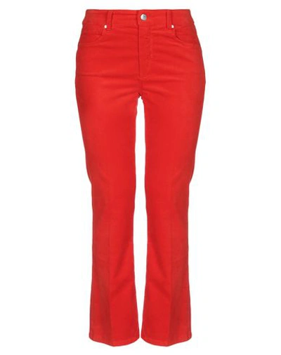 Shop Sportmax Code Casual Pants In Coral