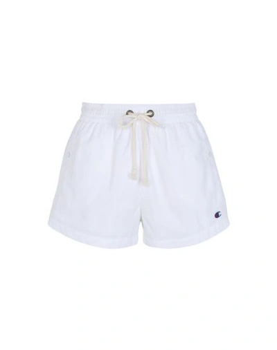 Shop Champion Shorts In White
