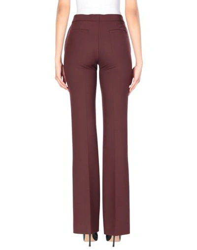 Shop Victoria Victoria Beckham Casual Pants In Cocoa