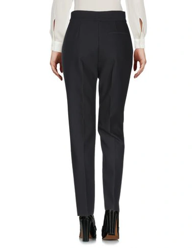 Shop Msgm Woman Pants Black Size 2 Polyester, Viscose, Elastane