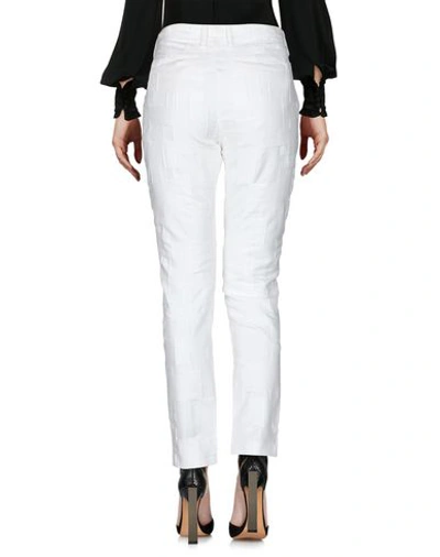 Shop Intropia Casual Pants In Ivory