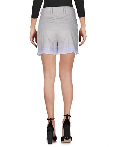 Shop Prada Shorts & Bermuda Shorts In Light Grey