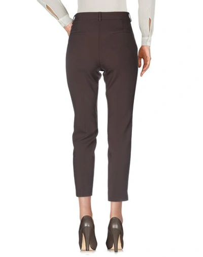 Shop Argonne Casual Pants In Dark Brown