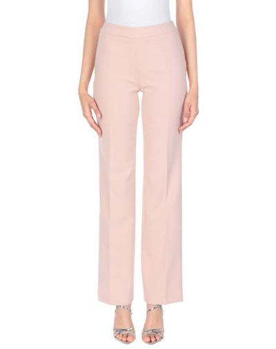 Shop Clips Pants In Pastel Pink